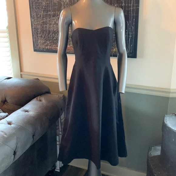 Isaac Mizrahi | Dresses | Isaac Mizrahi For Target Strapless Black Dress |  Poshmark